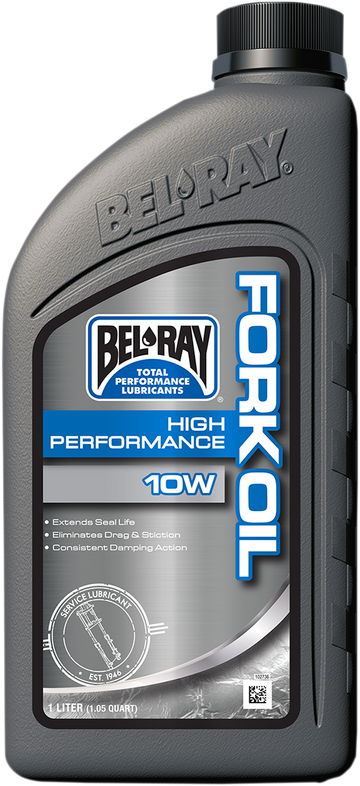 Bel-Ray High-Performance Fork Oil - 10w - 1L 99320-B1LW