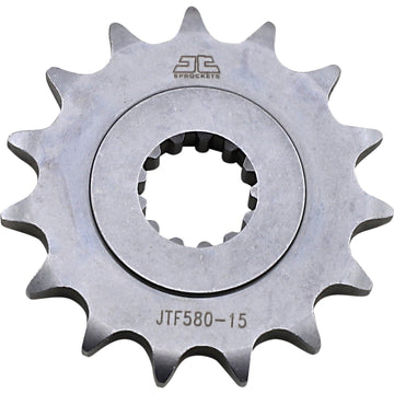 JT SPROCKETS Countershaft Sprocket - 15 Tooth JTF580.15 by JT Countershaft Sprockets Steel