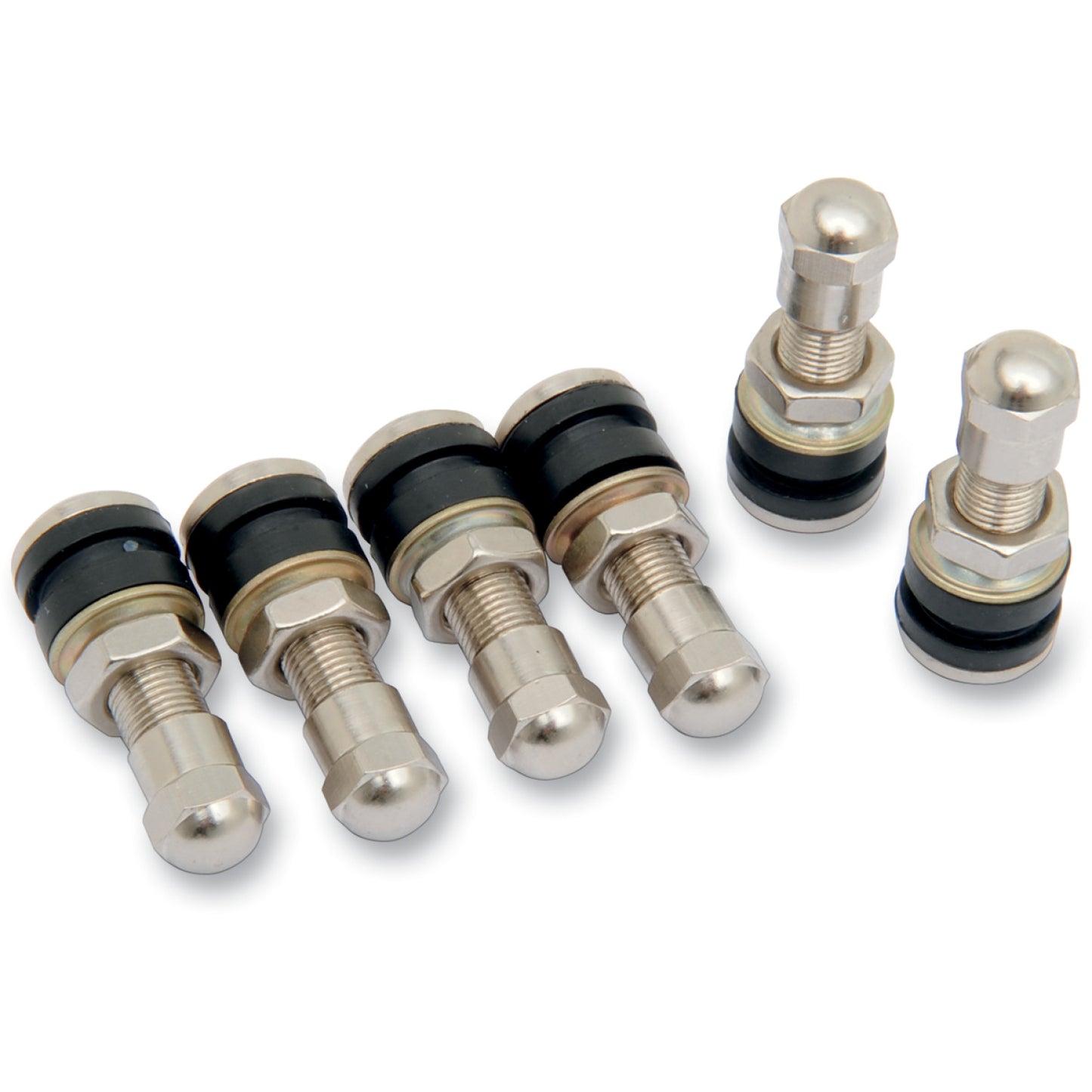 K&L Supply Valve Stem - Straight - Long - Metal 32-8217 | Valve Stems Cores