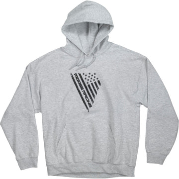 MOOSE OFFROAD Salute Hoodie - Ash - Medium 3050-6348