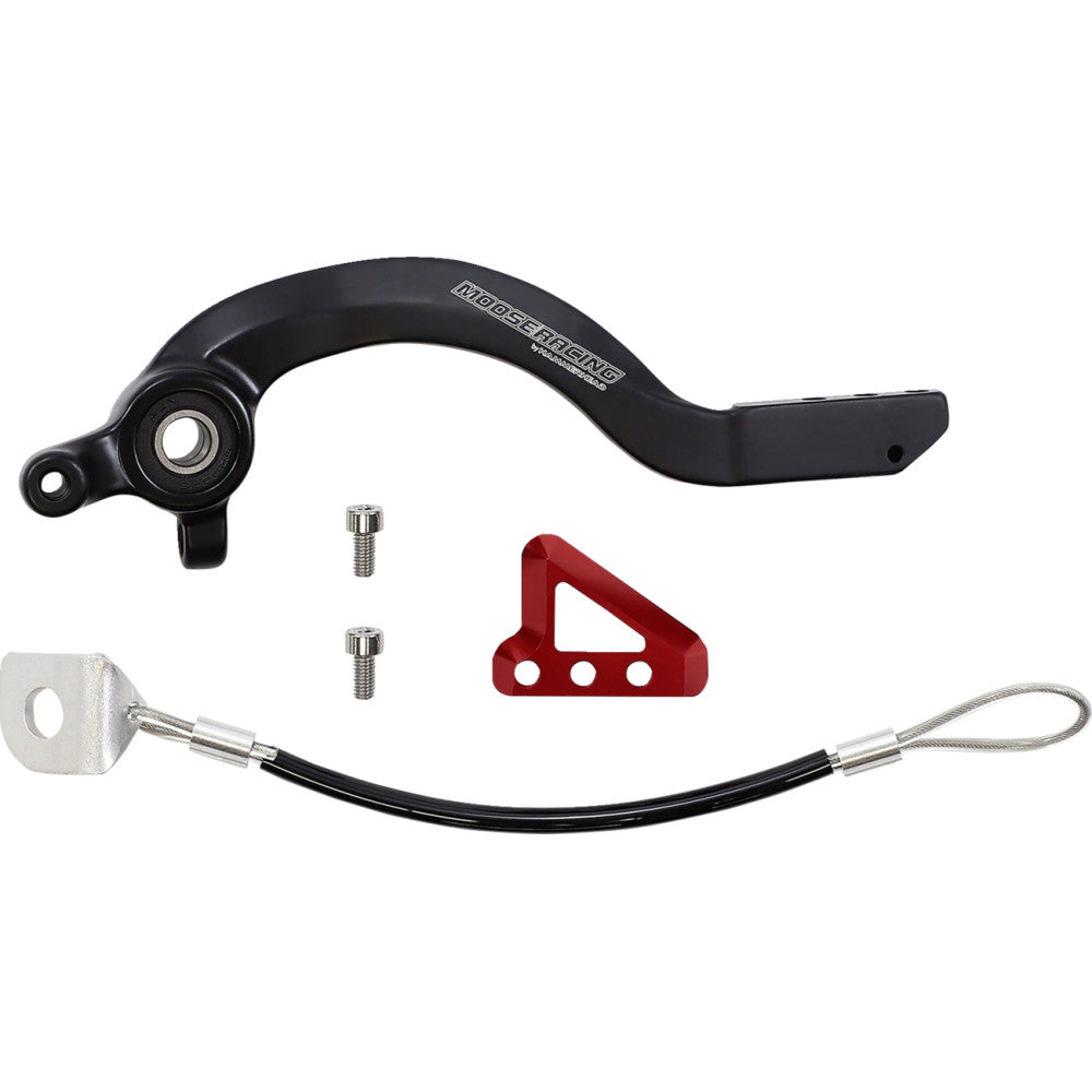MOOSE OFFROAD Brake Pedal - Red - Gas Gas 82-0661-21-10