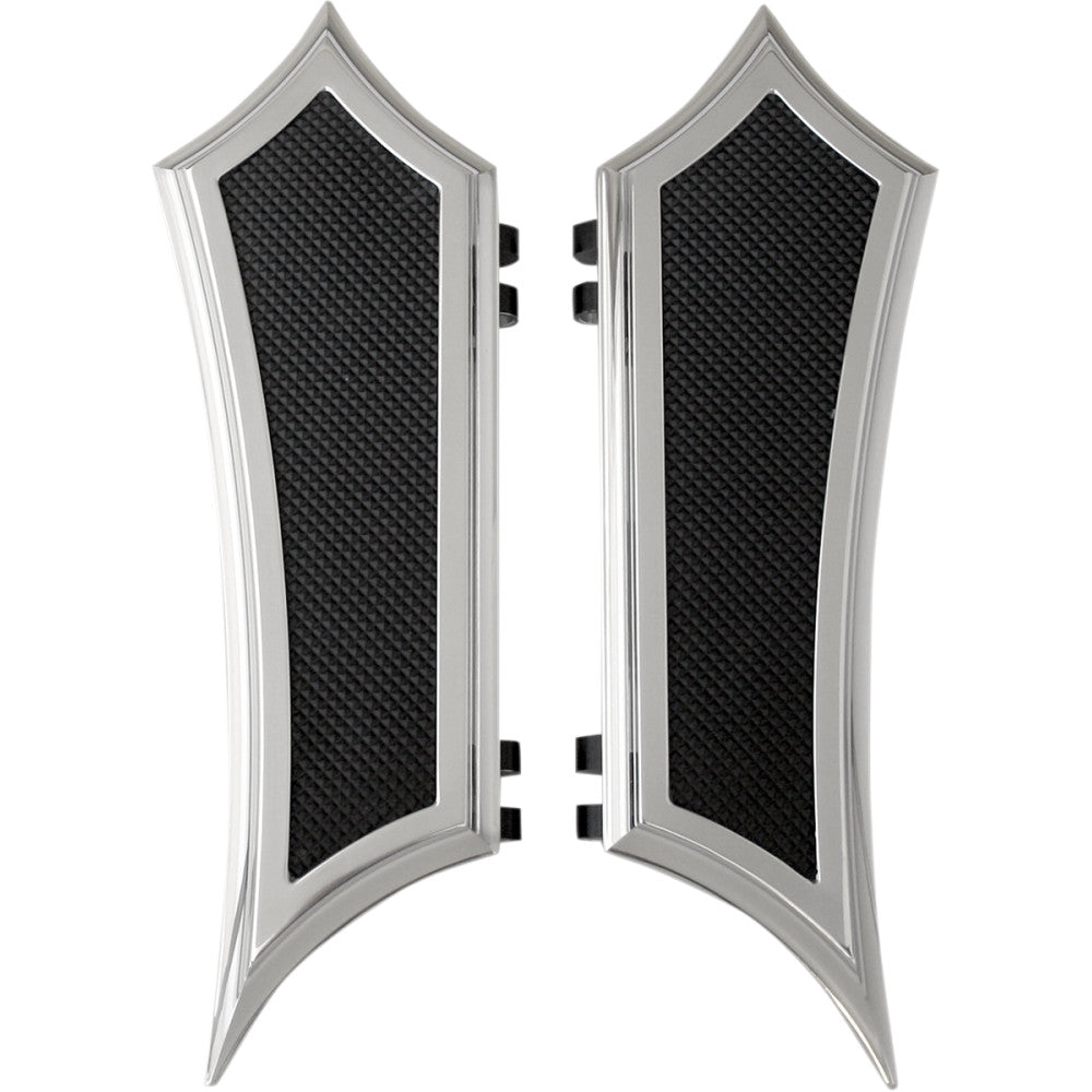 ACCUTRONIX Driver Instigator Floorboards - Chrome FBF01-IC