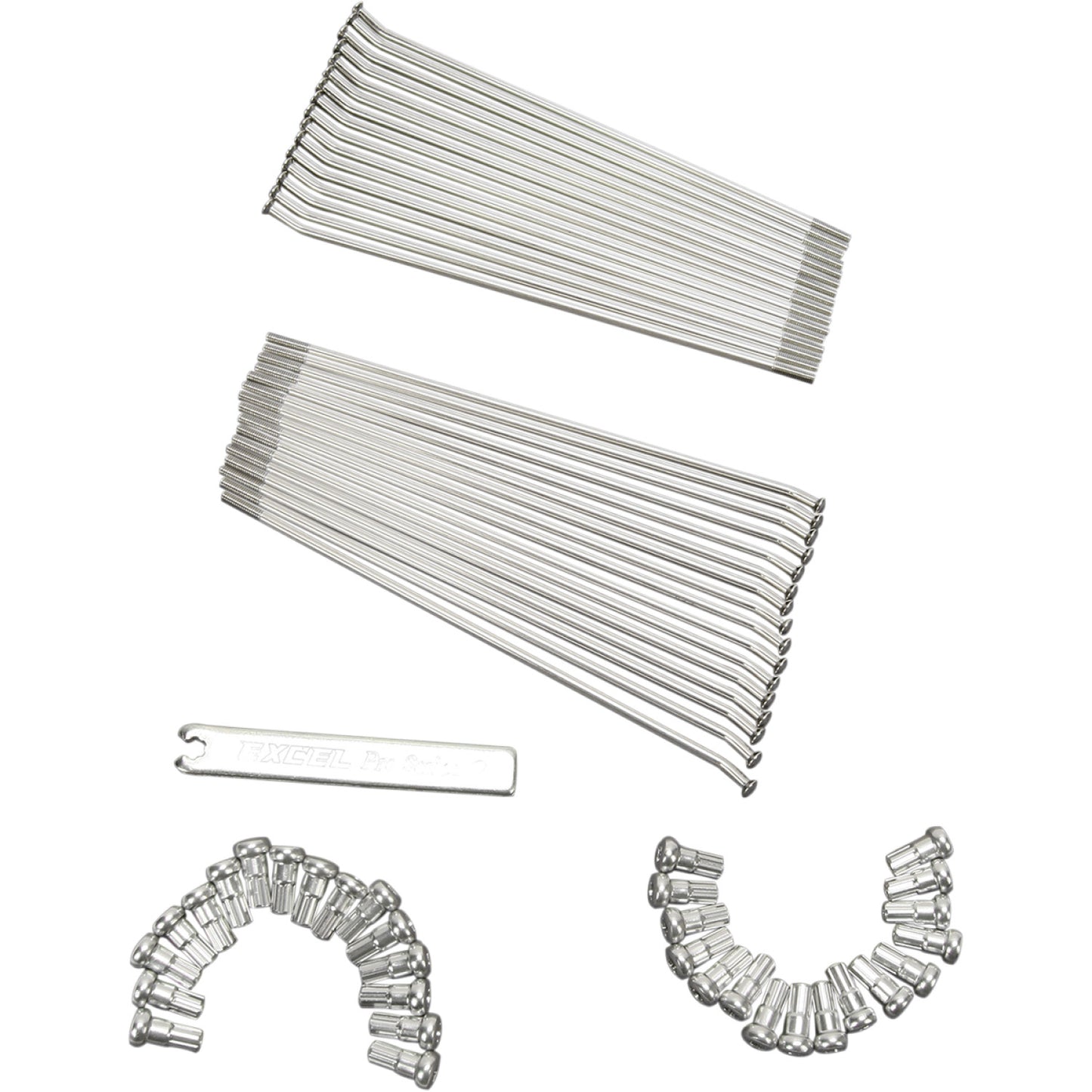 EXCEL Spoke Set - Rear - 19x2.15 - #8 (4 mm) XS8-13197