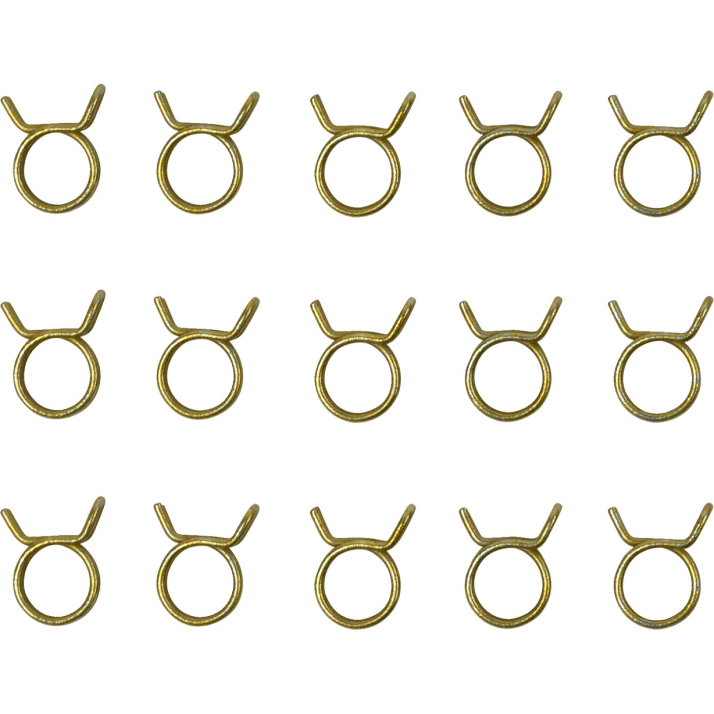 Helix Hose Clamps - Self-Tensioning - Double Wire - 7/16" - 15 Pack 111-1716 | Hardware Kits Assortments