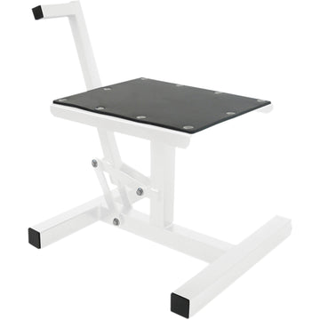 MOTORSPORT PRODUCTS Economy Steel Stand/Lift - White 92-6008 by Motosport Products | 92-6008