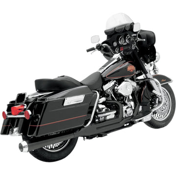 BASSANI XHAUST Heat Shield Set - Black HS-FLH-637CLB