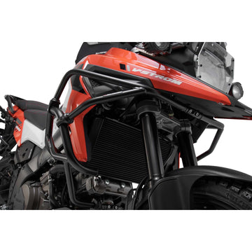 SW-Motech Upper Crash Bar - Black - Suzuki - V-Strom 1050/XT SBL.05.936.10100/B | Engine Protectors