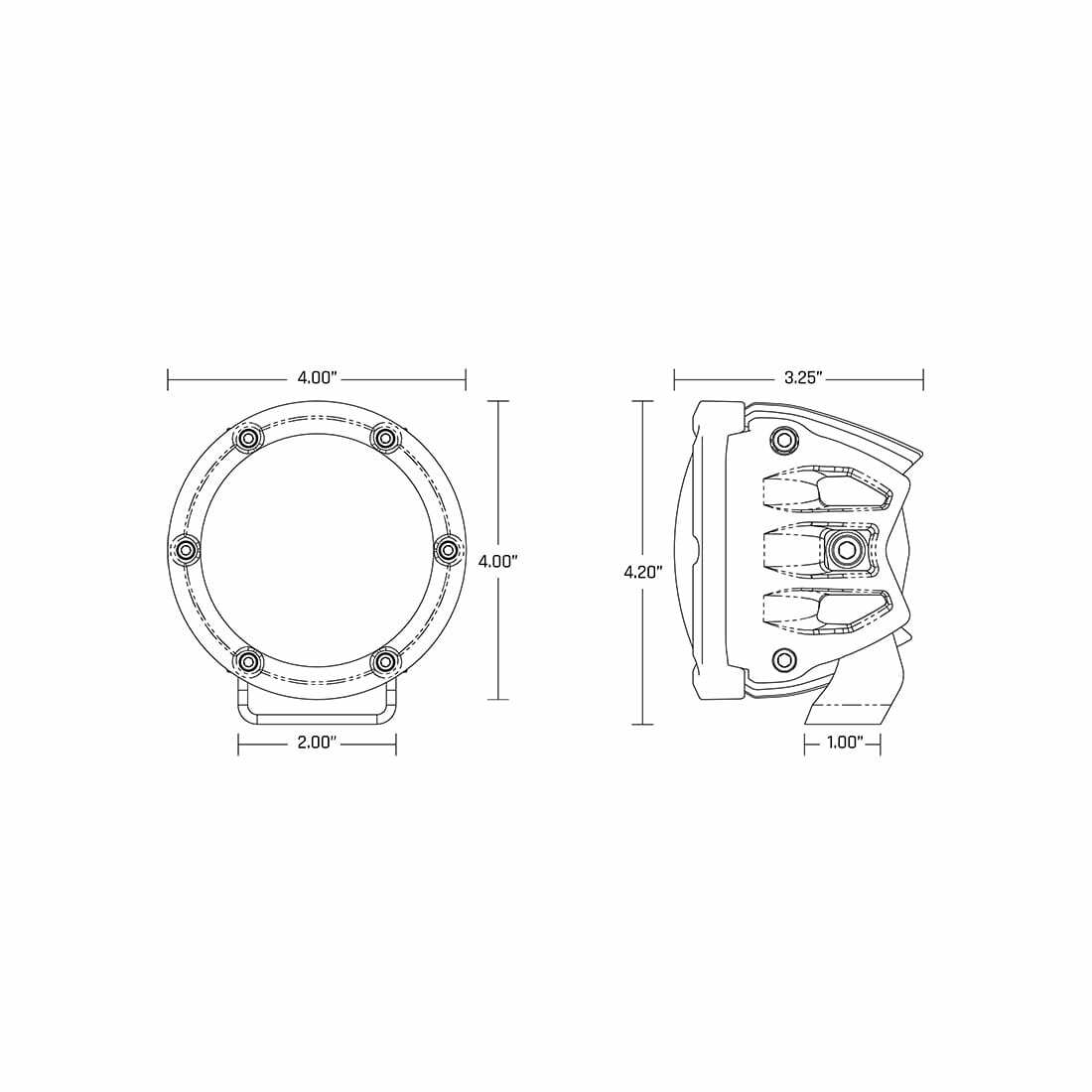 360 Series 4" Drive Rgb/2 Rgbw