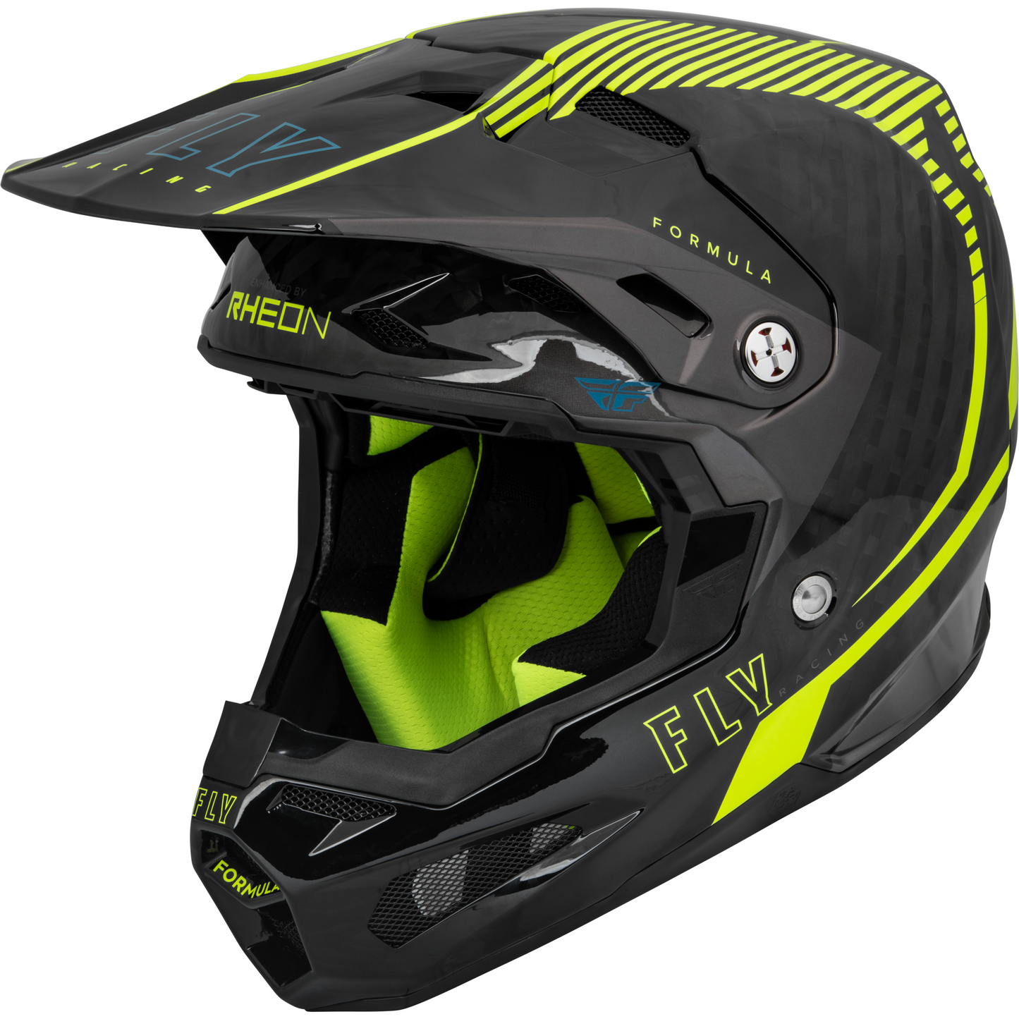 Fly Formula Carbon Tracer Helmet Hi-Viz/Black Large | Helmets