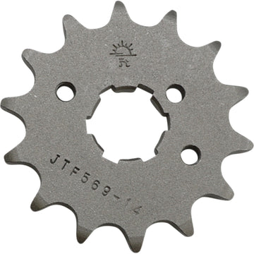 JT SPROCKETS Countershaft Sprocket - 14 Tooth JTF569.14 by JT Countershaft Sprockets Steel