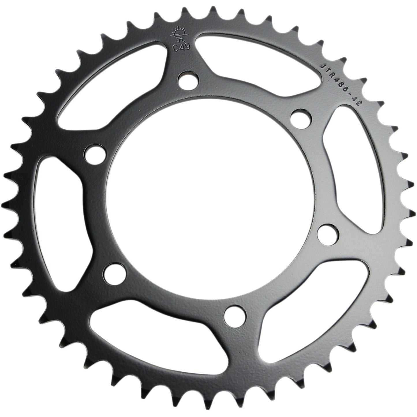 JT SPROCKETS Sprocket - Rear - Kawasaki/Yamaha - 42-Tooth JTR486.42 by JT Rear Sprockets Steel Type
