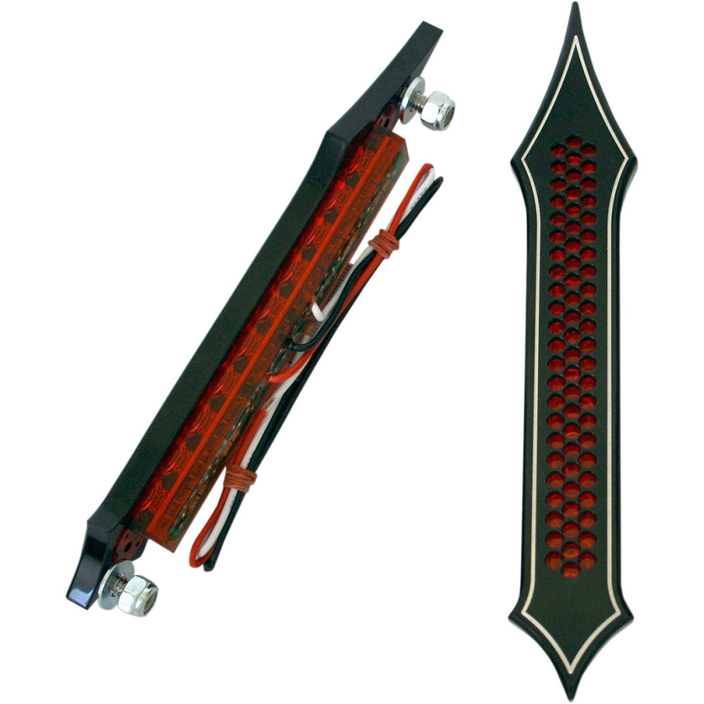 ACCUTRONIX Bag Lights - Tribal Drilled - Red LED BL01-LDN