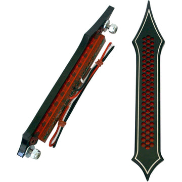 ACCUTRONIX Bag Lights - Tribal Drilled - Red LED BL01-LDN