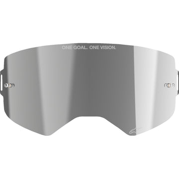 Alpinestars Supertech Lens - ABS Vision - Silver Mirror 9100325-9240 | Goggles Parts & Accessories