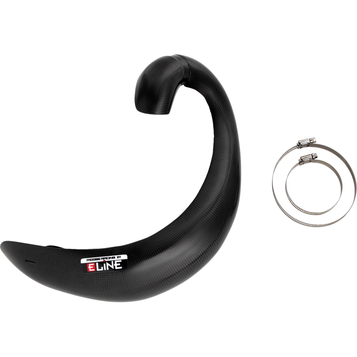 Moose Racing Pipe Guard by E Line - Carbon Fiber MPG15024