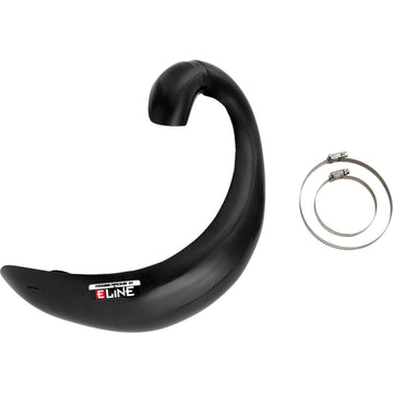 Moose Racing Pipe Guard by E Line - Carbon Fiber MPG15024