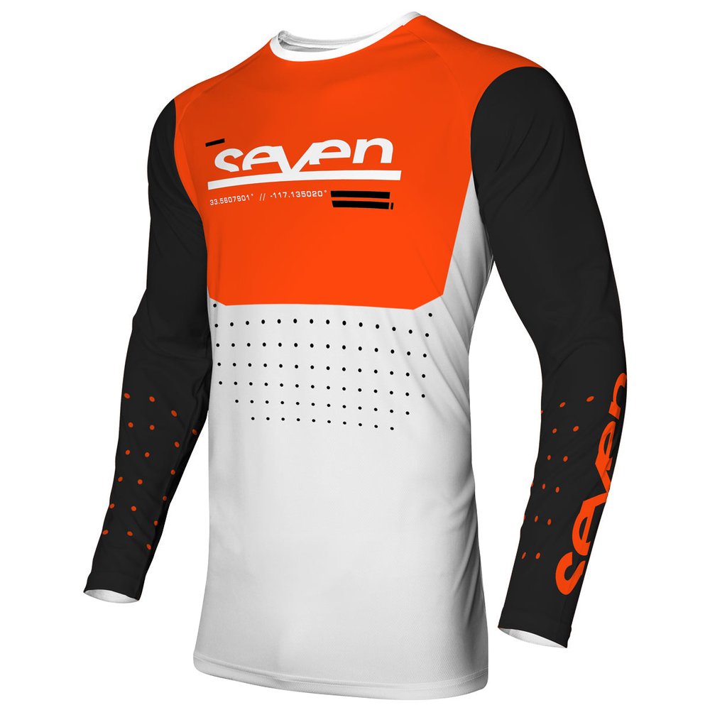 Youth Vox Aperture Jersey White/Orange YM