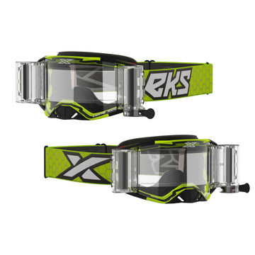 Lucid Goggle Race Pack Yellow Zip Off Clear
