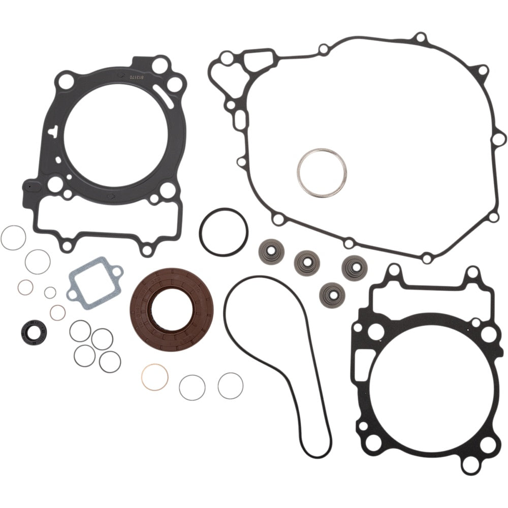 Moose Racing Complete Motor Gasket Kit with Oil Seals - Polaris 8110001MSE