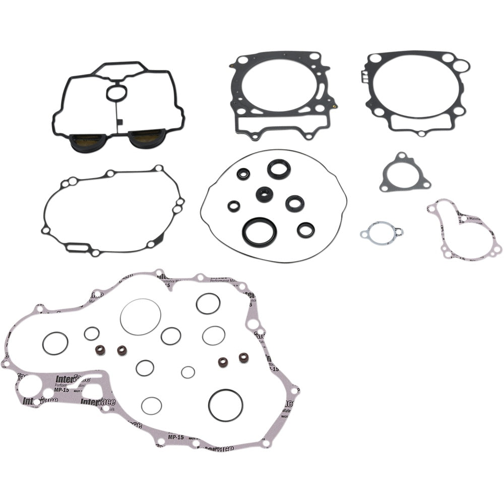 Moose Racing Complete Motor Gasket Kit with Oil Seals - Yamaha 811997MSE