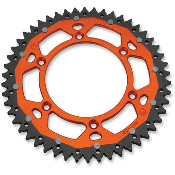 Moose Racing Dual Sprocket - Orange - 51 Tooth 1210-897-51-14X