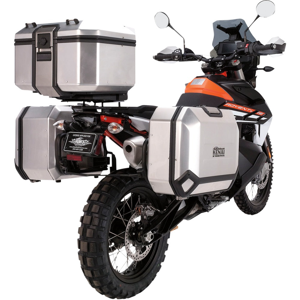 Moose Racing Kenai Top Case - 37 Liter - Silver D0TR37100KM