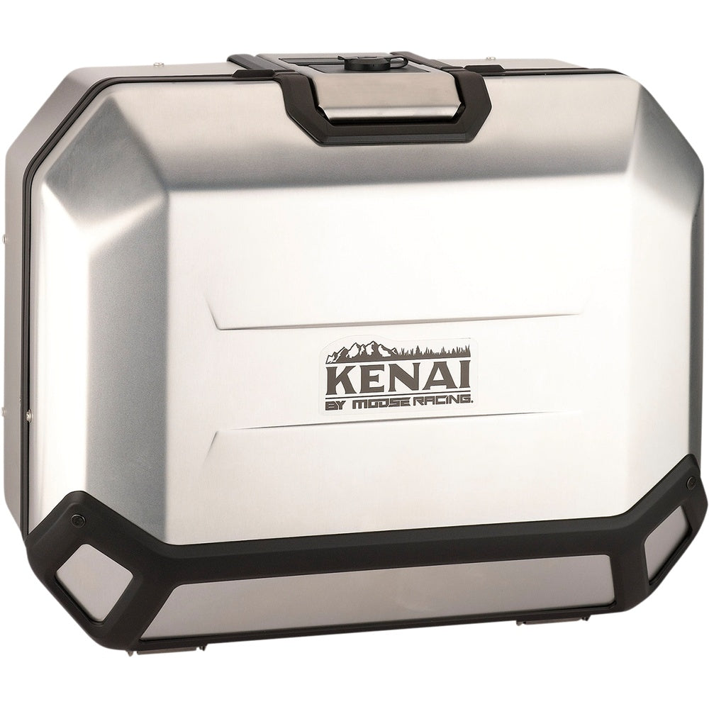 Moose Racing Kenai Case - 36 - Left - Silver D0TR36100LKM