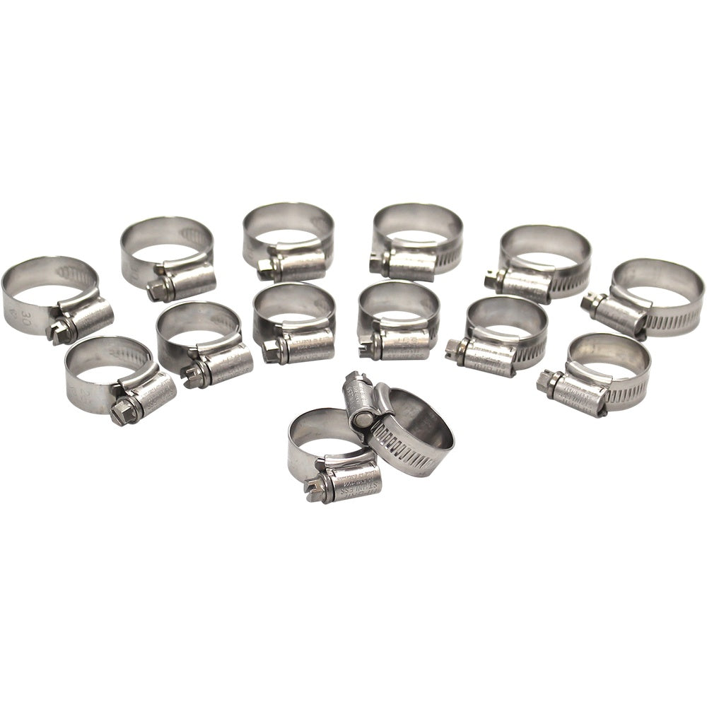 Moose Racing Radiator Hose Clamp Kit - Honda CKHON81
