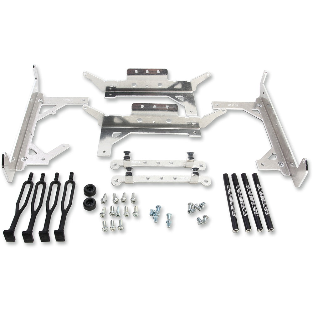 Moose Racing Radiator Braces - Silver - Husqvarna/KTM 11-017