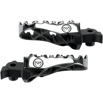 Moose Racing Hybrid Footpegs - 1/2" Offset - Honda/Kawasaki STCRF-5BX