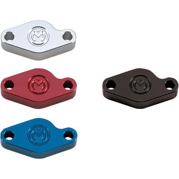 Moose Racing E-Brake Block-Off Plate - Polished BL-BP6061P