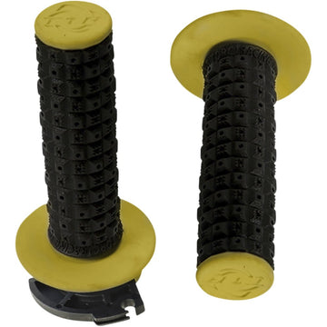 TORC1 Grips - Defy - Lock-On - Black/Yellow 2650-0206