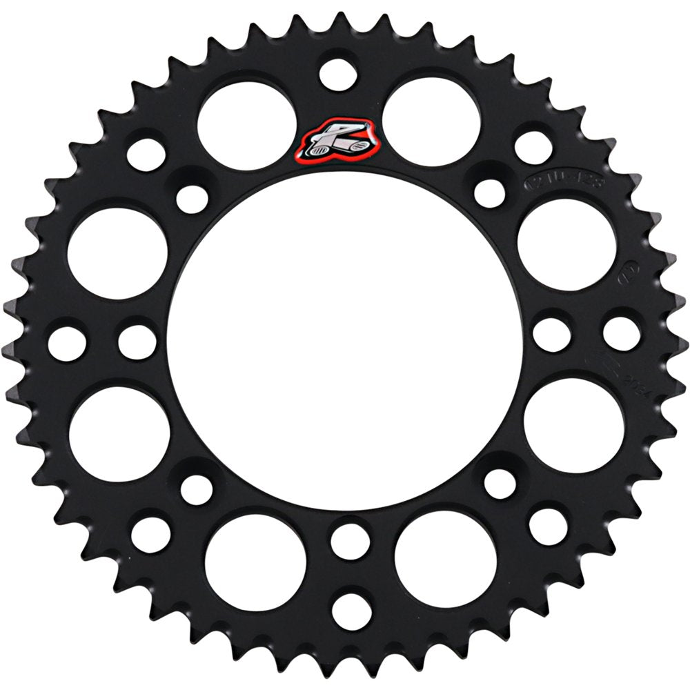 Renthal Sprocket - Black - 47 Tooth 121U-428-47GPBK