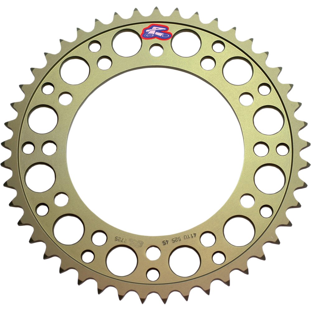 Renthal Rear Sprocket - 47 Tooth - Suzuki/Yamaha 210U-525-47P-HA