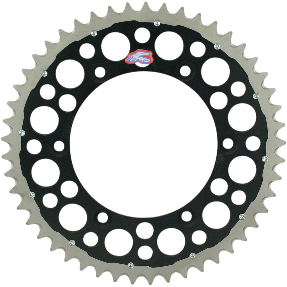 Renthal Twinring* Rear Sprocket - 49 Tooth - Black 1500-520-49GPBK