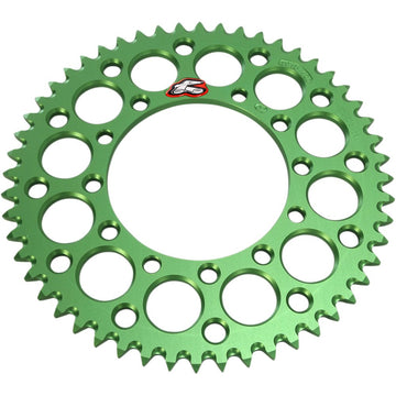 Renthal Sprocket - Kawasaki - Green - 52 Tooth 191U-420-52GEGN