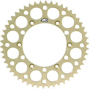 Renthal Rear Sprocket - Aluminum - 49 Tooth - Suzuki 123U-520-49GPHA