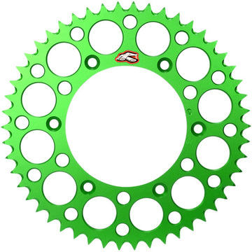 Renthal Rear Sprocket - Kawasaki - Green - 50 Tooth 112U-520-50GEGN