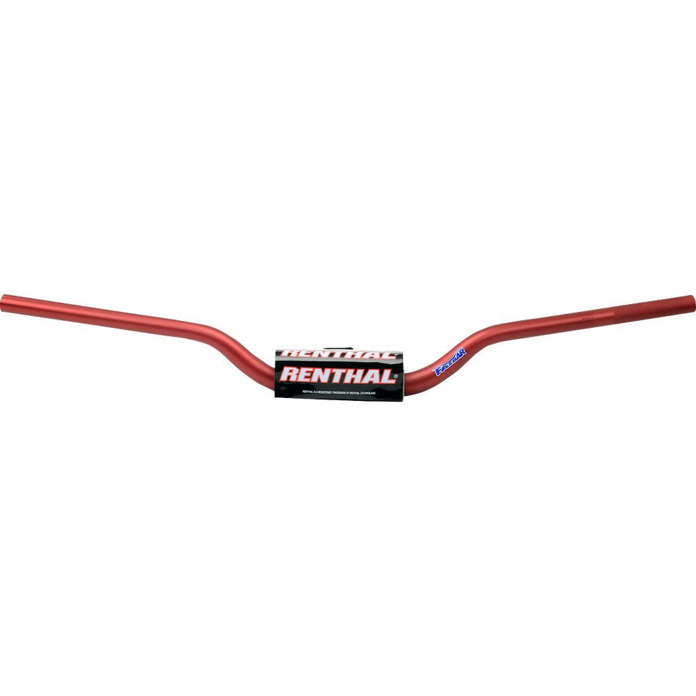 Renthal Handlebar - Fatbar - 673 - Trials 100 Bou/Lampkin - Red 673-01-RD