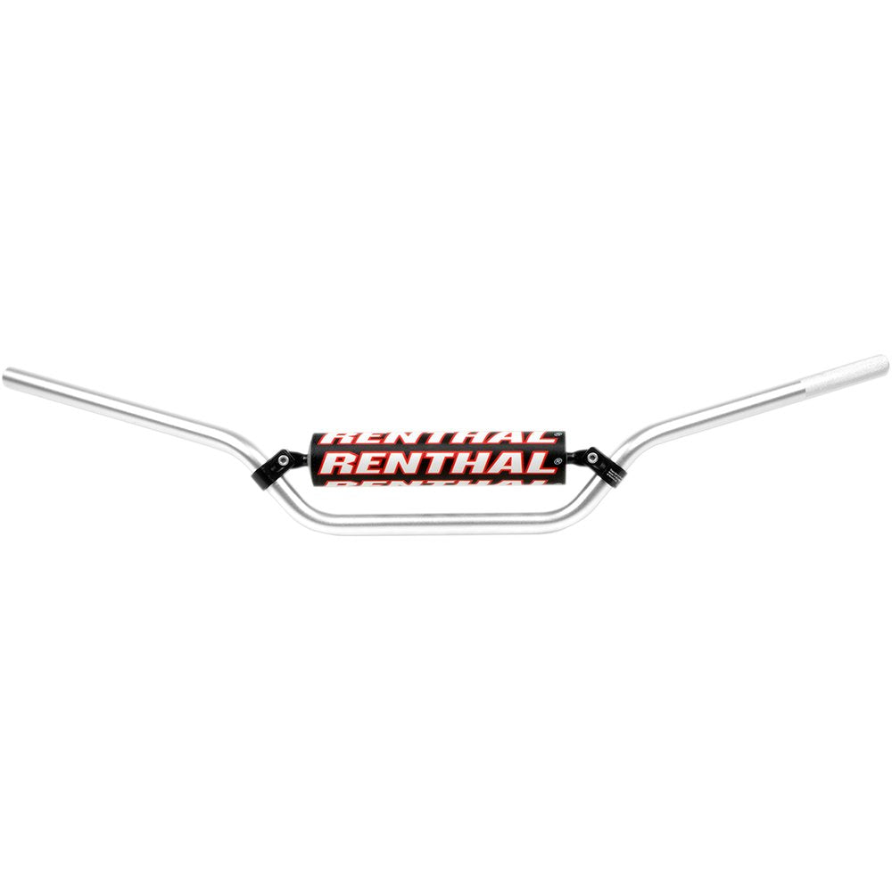 Renthal Handlebar - 7/8" - 837 - Vintage Mid - Silver 837-01-SI-01-185