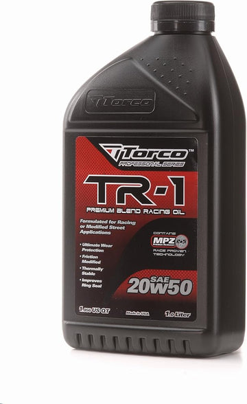 Torco Tr-1R Premium Blend Racing Oil 20W-50 1L
