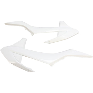 Acerbis Radiator Shrouds - White 2421080002