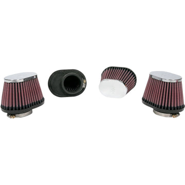 K & N Clamp-On Air Filters - Kawasaki/Suzuki RC-2454