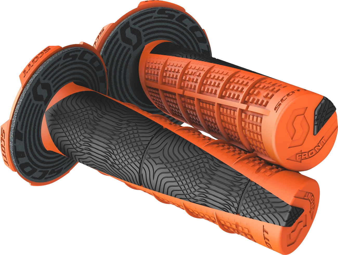 Scott Deuce Grips with Donut - Orange/Black 219627-5857