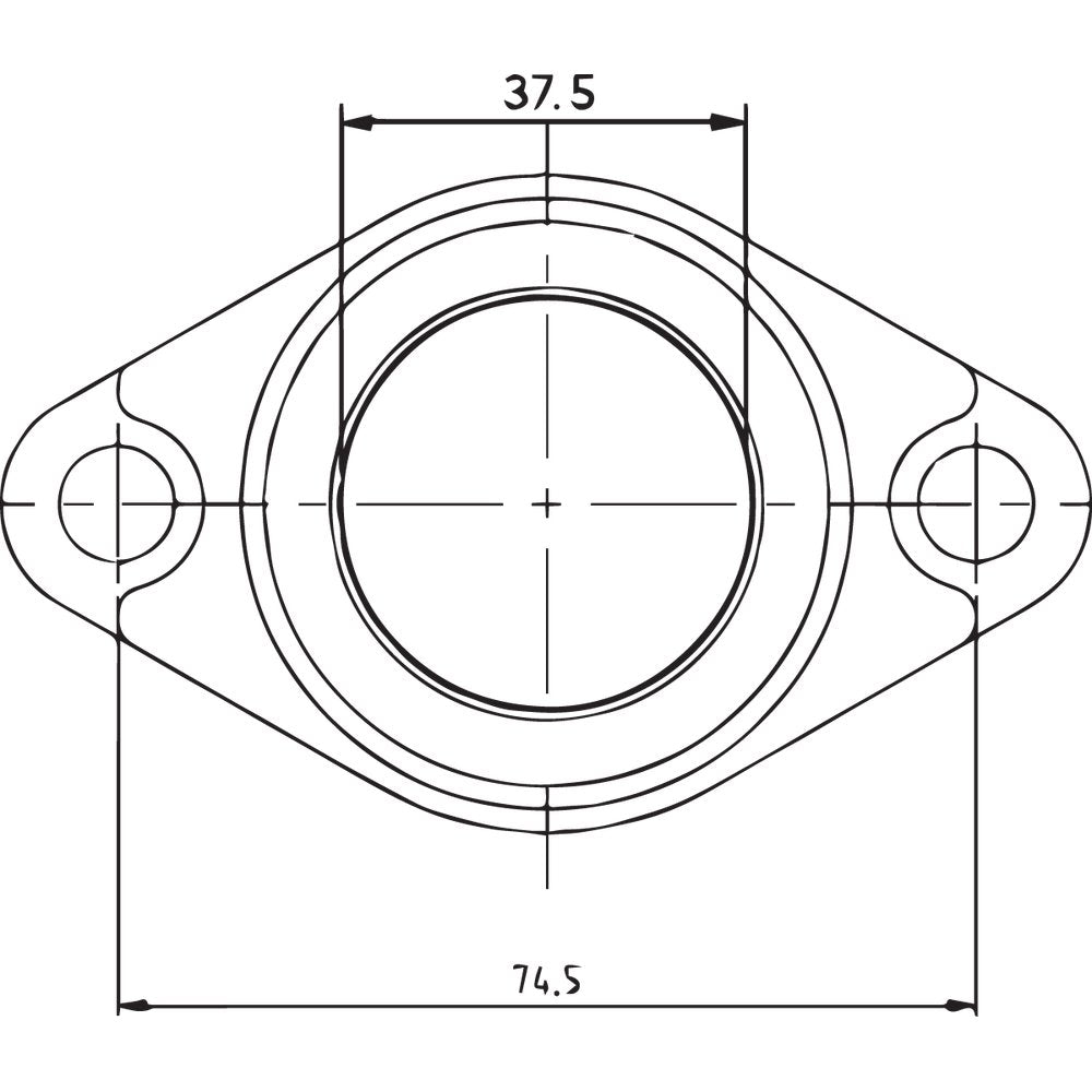 Kimpex Carburetor Mounting Flange - Polaris 301750