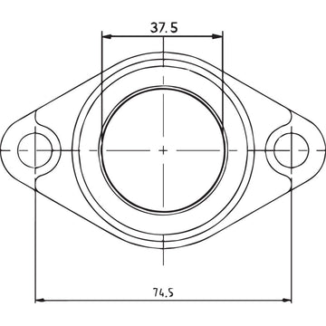 Kimpex Carburetor Mounting Flange - Polaris 301750