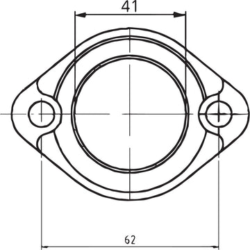 Kimpex Carburetor Mounting Flange - Polaris 301749