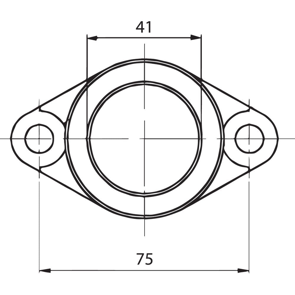 Kimpex Carburetor Mounting Flange - Polaris 301754