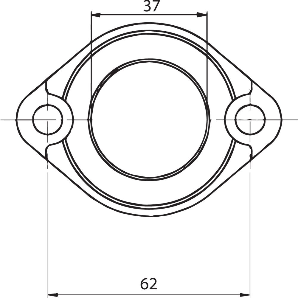 Kimpex Carburetor Mounting Flange - Polaris 301737