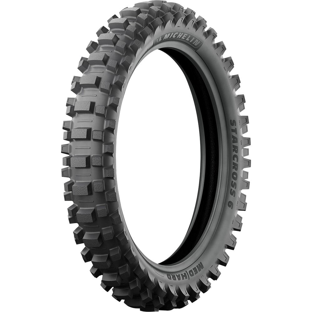 Michelin Tire - StarCross 6 Medium Soft - Rear - 110/100-18 - 64M 28750